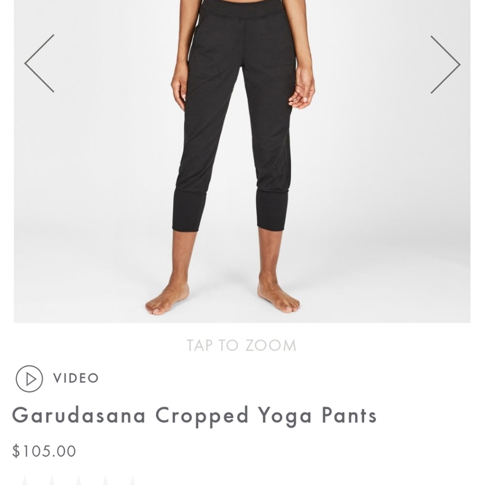 Sweaty Betty Garudasana Cropped Yoga Pants